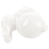 Mini Ceramic Rabbit Ornaments for Crafts and Jewelry
