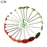 5Pcs Rubber Wheel Polishing Grinding Head