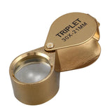 Portable 30X Power 21Mm Jewelers Magnifier Foldable Eye Loupe Jewelry