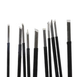 10x Wood Carving Gravers Engraving Tools Kit