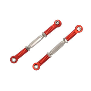 2Pcs Metal Steering Linkage Servo Link Pull Rod for Slash HQ727 1/10 RC Car