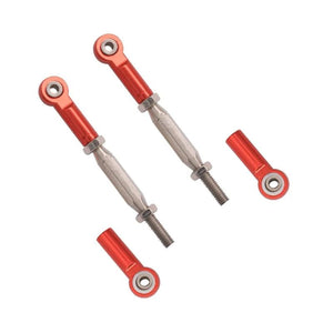 2Pcs Metal Steering Linkage Servo Link Pull Rod for Slash HQ727 1/10 RC Car