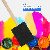Foam Brush Painting Sponge Tool Pack of 10