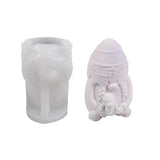 Eggshell Dwarf Silicone Mold Gnome Decorative Crafts Mold