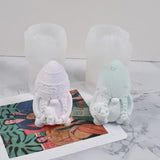 Eggshell Dwarf Silicone Mold Gnome Decorative Crafts Mold