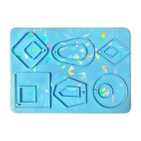 Square Silicone Mold for Epoxy Casting, DIY Pendant Charms Jewelry Making
