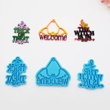 Halloween Keychain Molds Resin Casting Silicone Pendant DIY Decorations