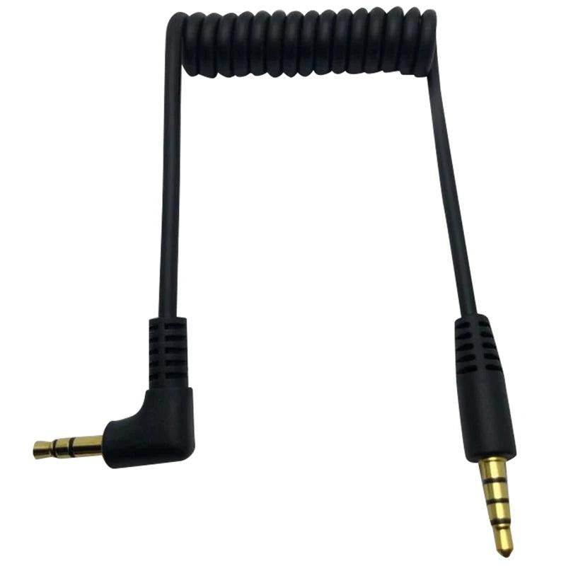 Dual Male 3.5mm TRRS to Universal Mic Cable