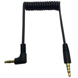 Dual Male 3.5mm TRRS to Universal Mic Cable