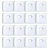 32 Clear Vertical Blind Repair Tabs - Vane Savers - Replacement Slats