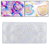 Silicone Casting Molds for DIY Jewelry Keychain