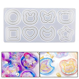 Silicone Casting Molds for DIY Jewelry Keychain