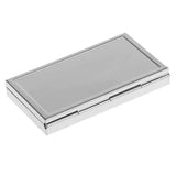 Mini Travel Metal Pill Box Medicine Organizer Container