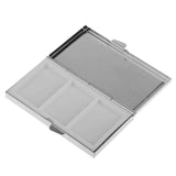 Mini Travel Metal Pill Box Medicine Organizer Container
