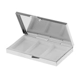 Mini Travel Metal Pill Box Medicine Organizer Container