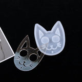 Resin Crystal Epoxy Mold Cat Pendant Kit