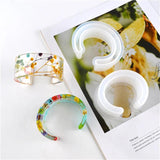 Silicone Egg Shaped Bracelet Mould For Epoxy Resin