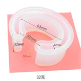 Silicone Egg Shaped Bracelet Mould For Epoxy Resin