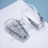 Crystal Coffin Silicone Mold for Resin Jewelry Making