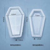 Crystal Coffin Silicone Mold for Resin Jewelry Making
