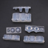 Mini Food Silicone Mold Honey Jar Bread Toast Egg Resin Mould