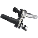 2 Pcs Metal Front Axle CVD Drive Shaft for RC Cars