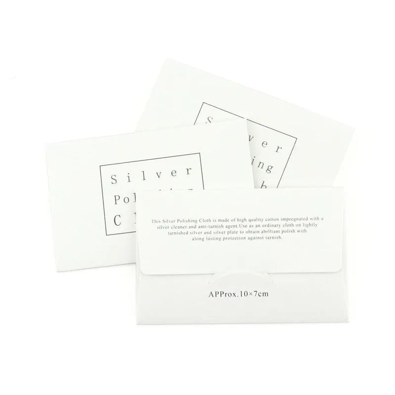 10Pcs Polish Cleaning Polishing Cloth Velvet Wiping Cloth Jewelry Cleaning