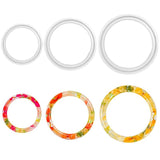 4x Silicone Epoxy Resin Bangle Pendant Mold
