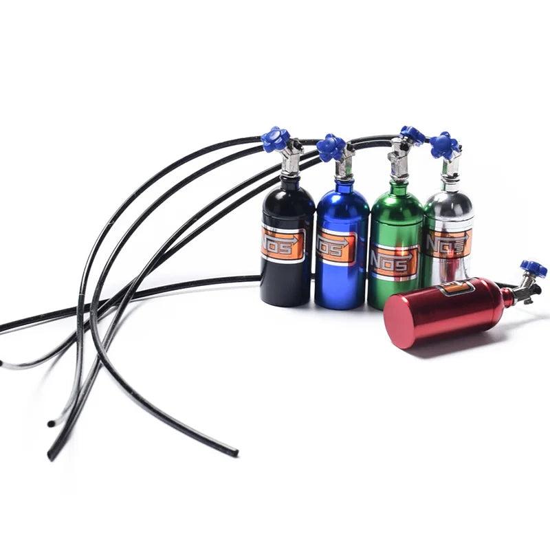 Metal Simulated NOS Bottle for RC Crawler Car D90 D110 TRX4 Axial Scx10, Blue