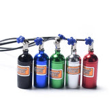 Metal Simulated NOS Bottle for RC Crawler Car D90 D110 TRX4 Axial Scx10, Blue