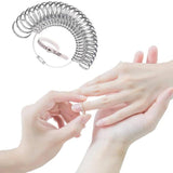 Ring Sizer Tool Set Metal Ring Gauges Finger Sizer & Ring Mandrel
