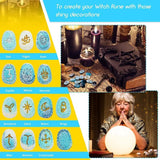 Witch Rune Resin Mold Symbol Silicone DIY Epoxy Casting Mold