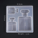 Large Art Resin Molds Perfume Bottle 3D Resin Mold