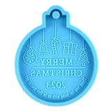 Silicone Keychain Molds Christmas Crafts Jewelry Making Tools