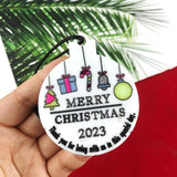 Silicone Keychain Molds Christmas Crafts Jewelry Making Tools