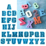 3D A~Z Letters Silicone Molds for Craft Supplies