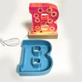 3D A~Z Letters Silicone Molds for Craft Supplies
