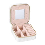 Jewellery Box for Rings Pendant - Gift Case for Valentines Birthdays
