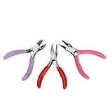 3pcs Mini Set Steel PVC Beading Pliers Craft Jewelry Tools