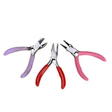 3pcs Mini Set Steel PVC Beading Pliers Craft Jewelry Tools