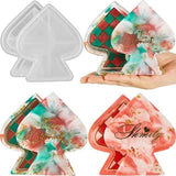Silicone Storage Box Moulds Peach Heart Shape for Resin Hand Making