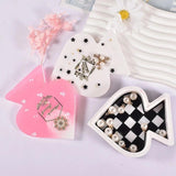 Silicone Storage Box Moulds Peach Heart Shape for Resin Hand Making