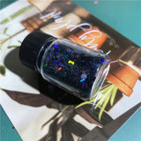 10 Colors Glitter Powder Sequins Crafts Paints Resin Cosmetic Eyes Drop