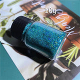 10 Colors Glitter Powder Sequins Crafts Paints Resin Cosmetic Eyes Drop