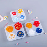 Frosted Mirror Cat Claw Epoxy Mold UV Resin Jewelry Tools