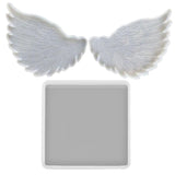 Silicone Mold Angel Wings DIY Resin Coaster Tray