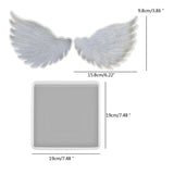 Silicone Mold Angel Wings DIY Resin Coaster Tray