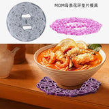 Epoxy Resin Mold Mother Garland Ornaments Cup Mat Silicone Mold