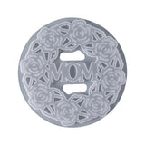 Epoxy Resin Mold Mother Garland Ornaments Cup Mat Silicone Mold