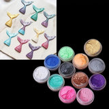 Fluorescent Glow-in-the-Dark Powder & Pearl Pigment Set Resin Jewelry Craft